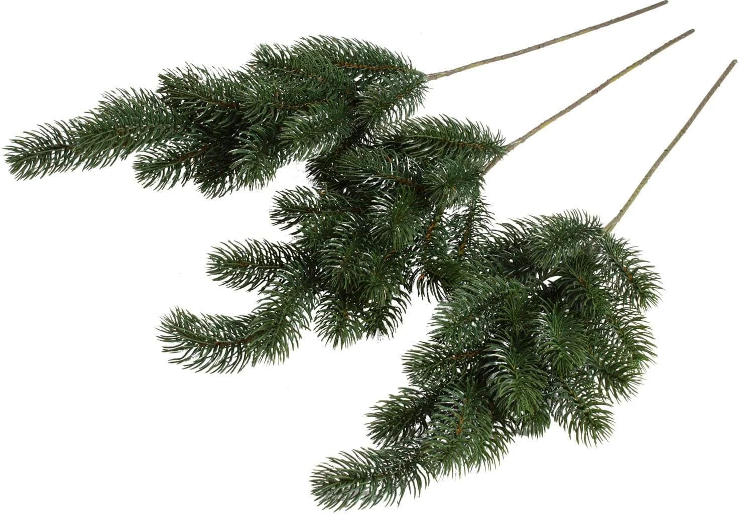 Kunstzweig Tannenzweig Nisse Tanne Kunststoff