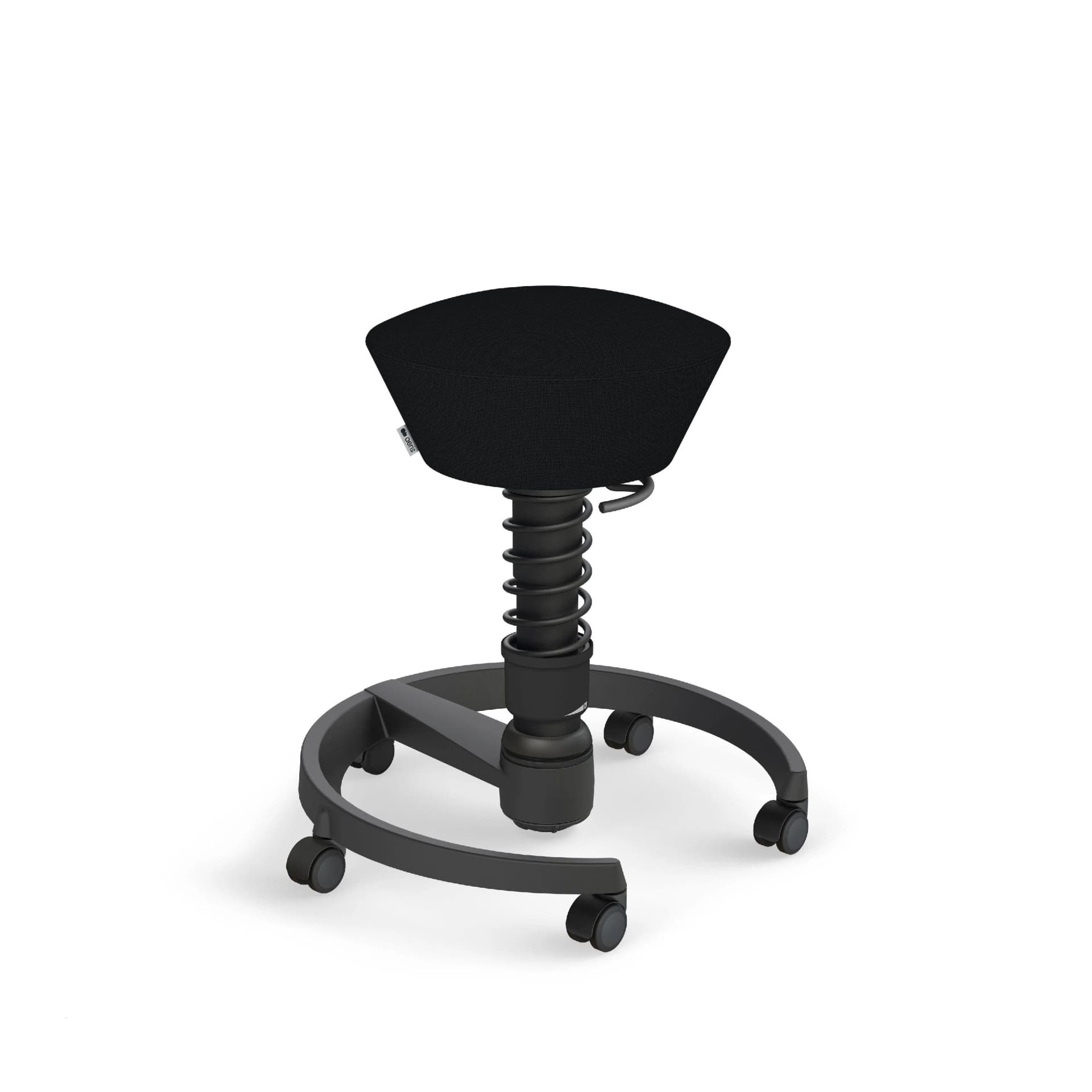 AERIS Hocker SWOPPER Schwarz Stoff