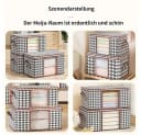 Blusmart 3-teilige Auflagenbox Faltbarer Kleiderschrank Aufbewahrungsbox Bild 3