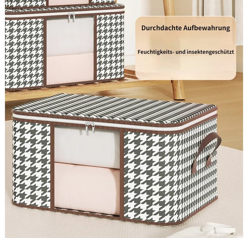 Blusmart 3-teilige Auflagenbox Faltbarer Kleiderschrank Aufbewahrungsbox - Bild 5