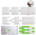 Blusmart 3D-Wandtattoo 10er-Pack selbstklebende 3D-Wandpaneele 35x38,5 cm Bild 4