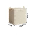 Blusmart Aufbewahrungsbox Grau Faltbar Verdickt Bild 1