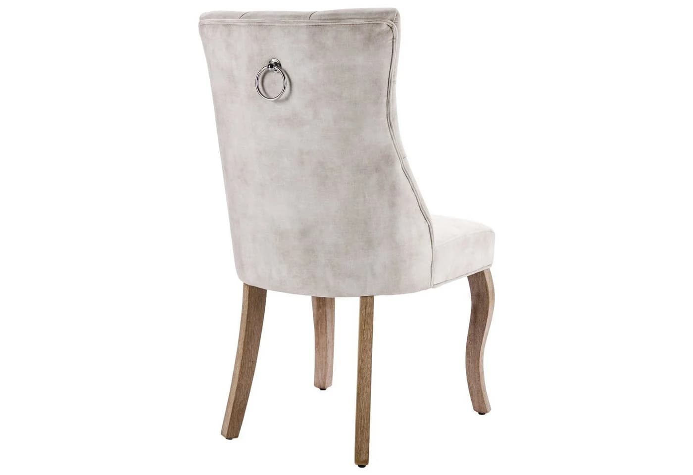 Celya Esszimmerstuhl Polsterstuhl Knopfsteppung Hellbeige 6er-Set - Bild 4