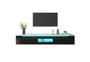 Celya TV-Schrank Hochglanz Schwarz mit LED-Beleuchtung Modern Bild 4