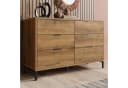 Celya Sideboard 6 Schubladen Natur Bild 1