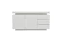 Celya TV-Schrank Sideboard weiß LED Hochglanz Bild 2