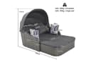 Celya Sonneninsel Outdoor Grau PE-Rattan mit verstellbarem Baldachin Bild 1