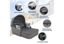 Celya Sonneninsel Outdoor Grau PE-Rattan mit verstellbarem Baldachin Bild 4