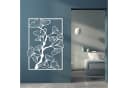 Jumpeak Ginkgozweig Wanddeko Metall Silber Minimalistisch Bild 4