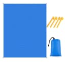 Blusmart Picknickdecke Tragbar Faltbar Wasserdicht Blau Bild 2