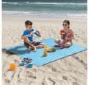 Blusmart Picknickdecke Tragbar Faltbar Wasserdicht Blau Bild 4