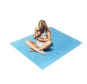 Blusmart Picknickdecke Tragbar Faltbar Wasserdicht Blau Bild 5