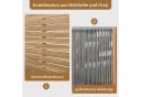 Celya Gartenlounge-Set 8-tlg. Grau/Natur Akazie Polyrattan Bild 4