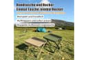 Jumpeak Klappstuhl Camping Leicht Faltbar Grün Bild 1