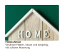 Jumpeak Schlüsselbrett Wand ohne Bohren mit 3 Haken HOME Modell Beige Bild 4