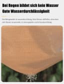 Jumpeak Sonnensegel Rechteckig Wasserdurchlässig UV-Schutz Atmungsaktiv Bild 5