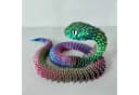 Jumpeak 3D-Schlange aus PLA, bewegliche Tierfigur, bunt Bild 4