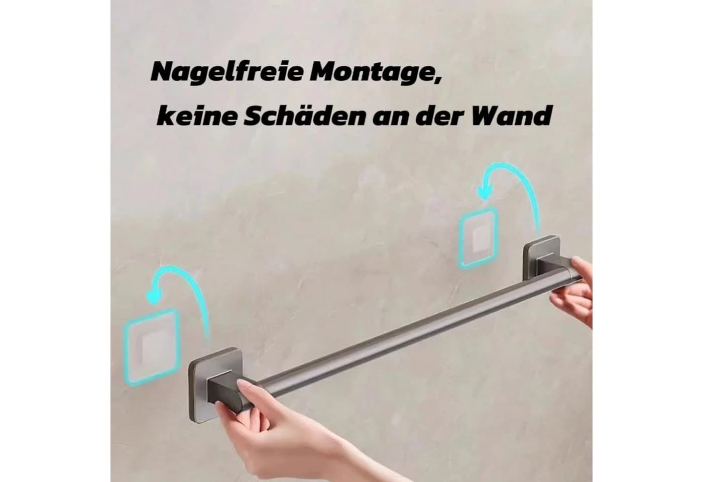 Jumpeak Schuhregal ohne Bohren Aluminium Schwarz/Weiß - Bild 5