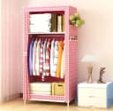 Jumpeak Stoffkleiderschrank mit Stahlrahmen und Vliesstoff Bild 1