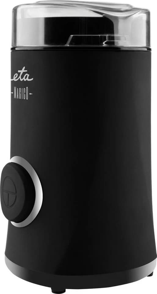 eta Kaffeemühle MAGICO Schwarz Silber 150 W Schlagmesser 50 g - Bild 4