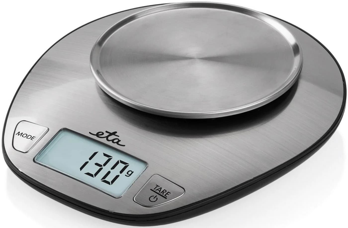 eta Küchenwaage DORI 2-tlg. Edelstahl Silber bis 5 Kg LCD Display - Bild 4