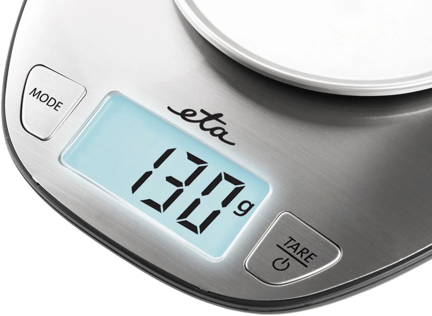 eta Küchenwaage DORI 2-tlg. Edelstahl Silber bis 5 Kg LCD Display - Bild 5