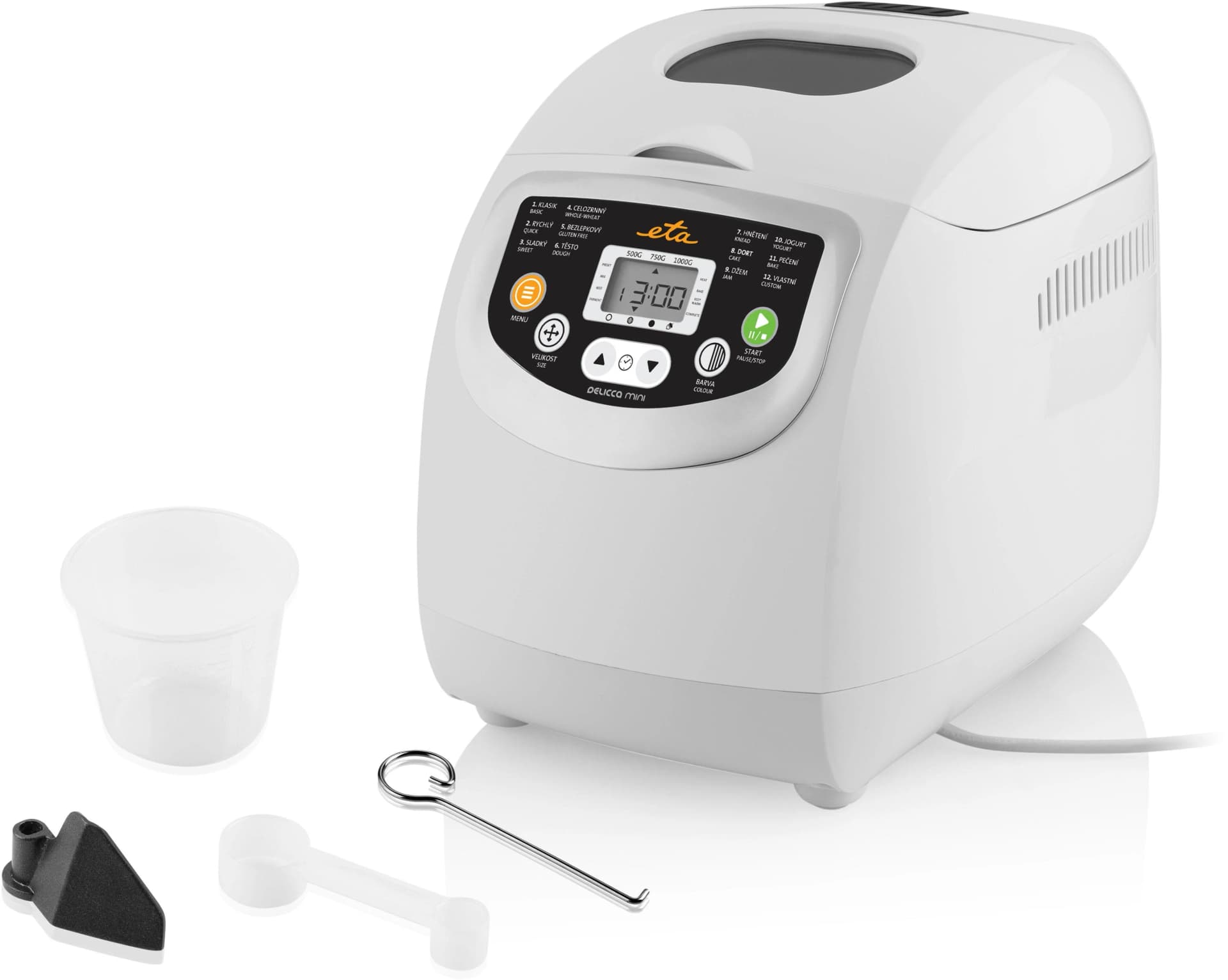 ETA Brotbackautomat "DELICCA Mini ETA814990000" Weiß