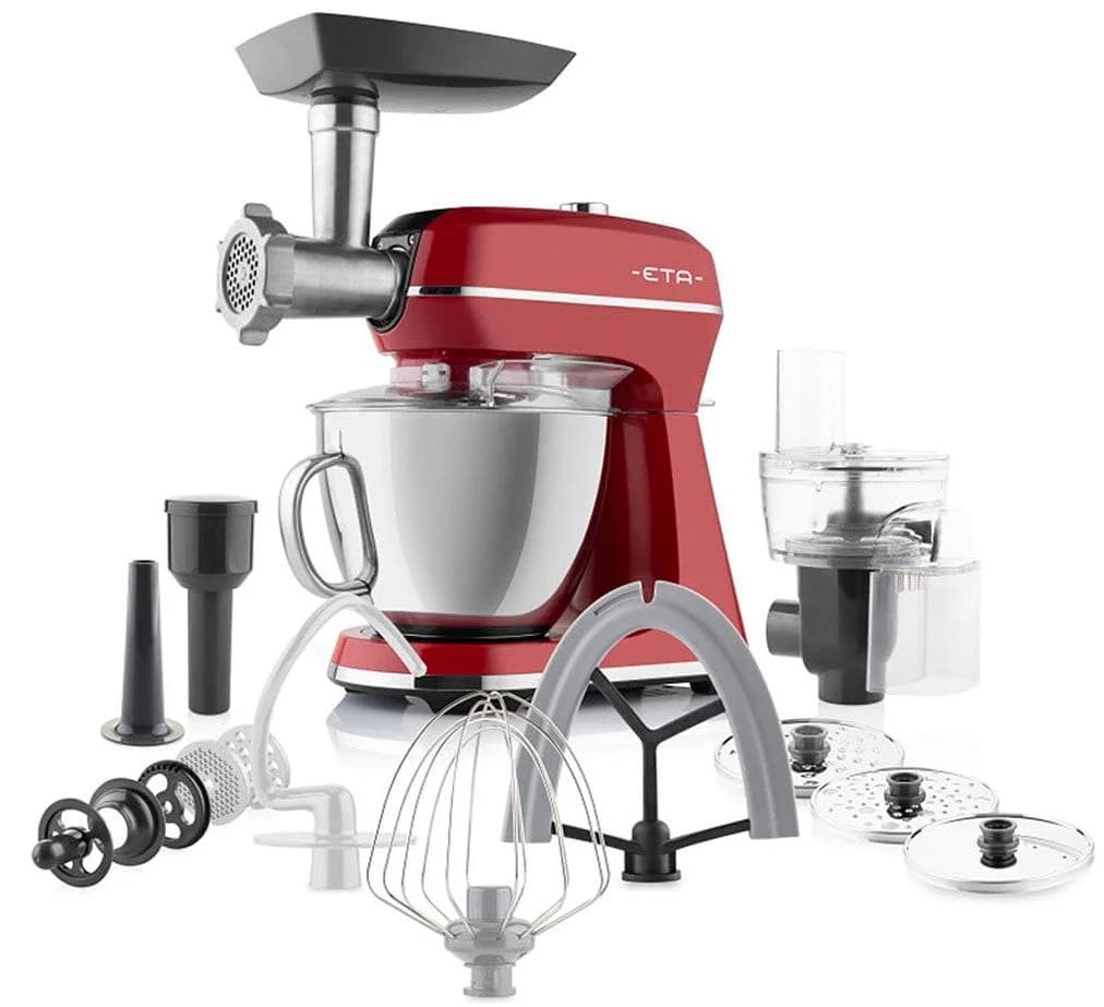 ETA Küchenmaschine Gratus Storio II Rot Metall 1200W