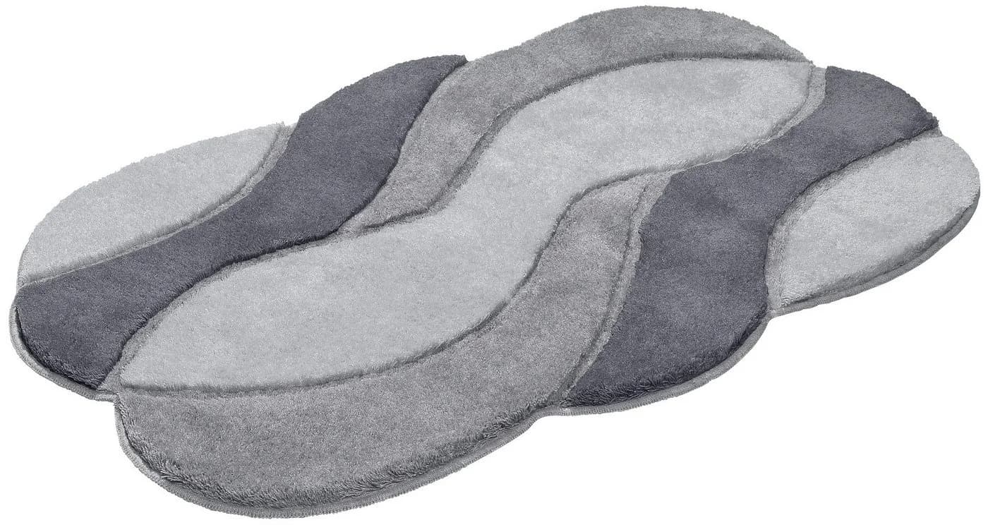 Grund WC-Vorlage CARMEN Grau Oval mit Ausschnitt - Bild 3