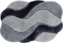 Grund WC-Vorlage CARMEN Grau Oval mit Ausschnitt Bild 4