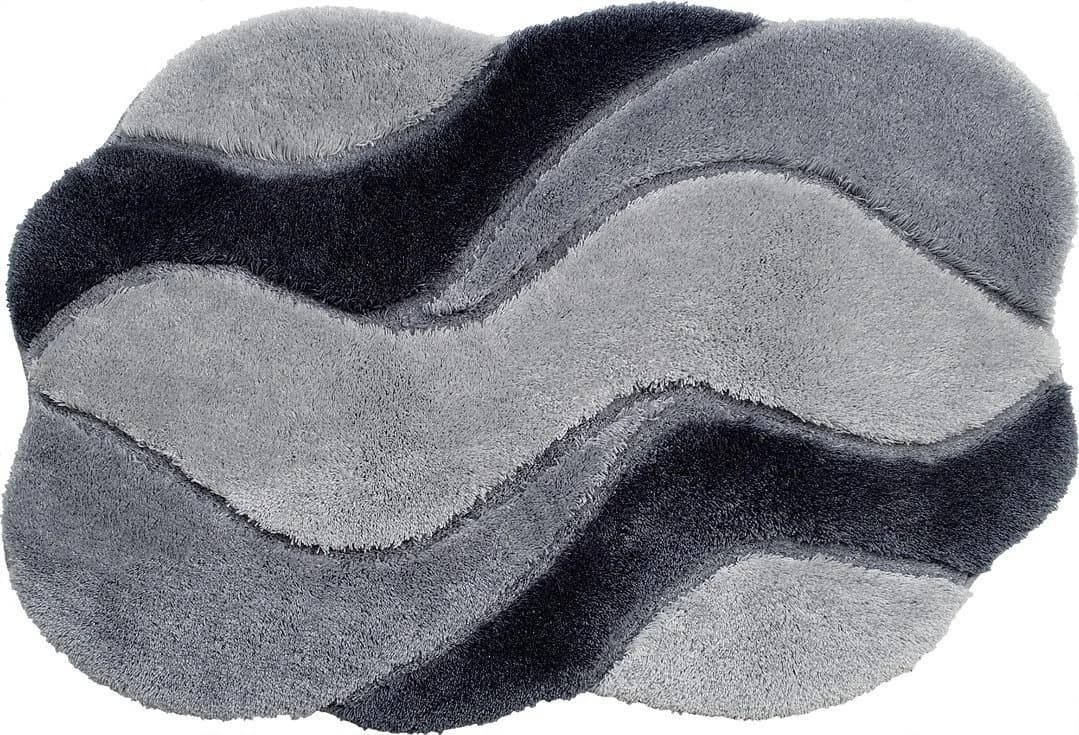Grund WC-Vorlage CARMEN Grau Oval mit Ausschnitt - Bild 4