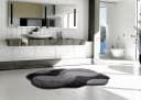 Grund WC-Vorlage CARMEN Grau Oval mit Ausschnitt Bild 5