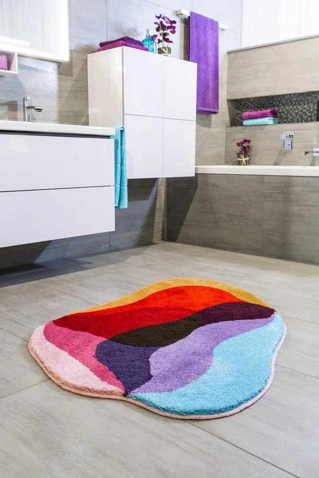 Grund Badematte KARIM RASHID CONCEPT 21 Bunt Abstrakt - Bild 5