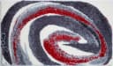 Colani Badematte Colani 42 Grau/Rot 50x60cm Bild 3