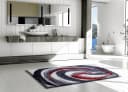 Colani Badematte Colani 42 Grau/Rot 50x60cm Bild 4