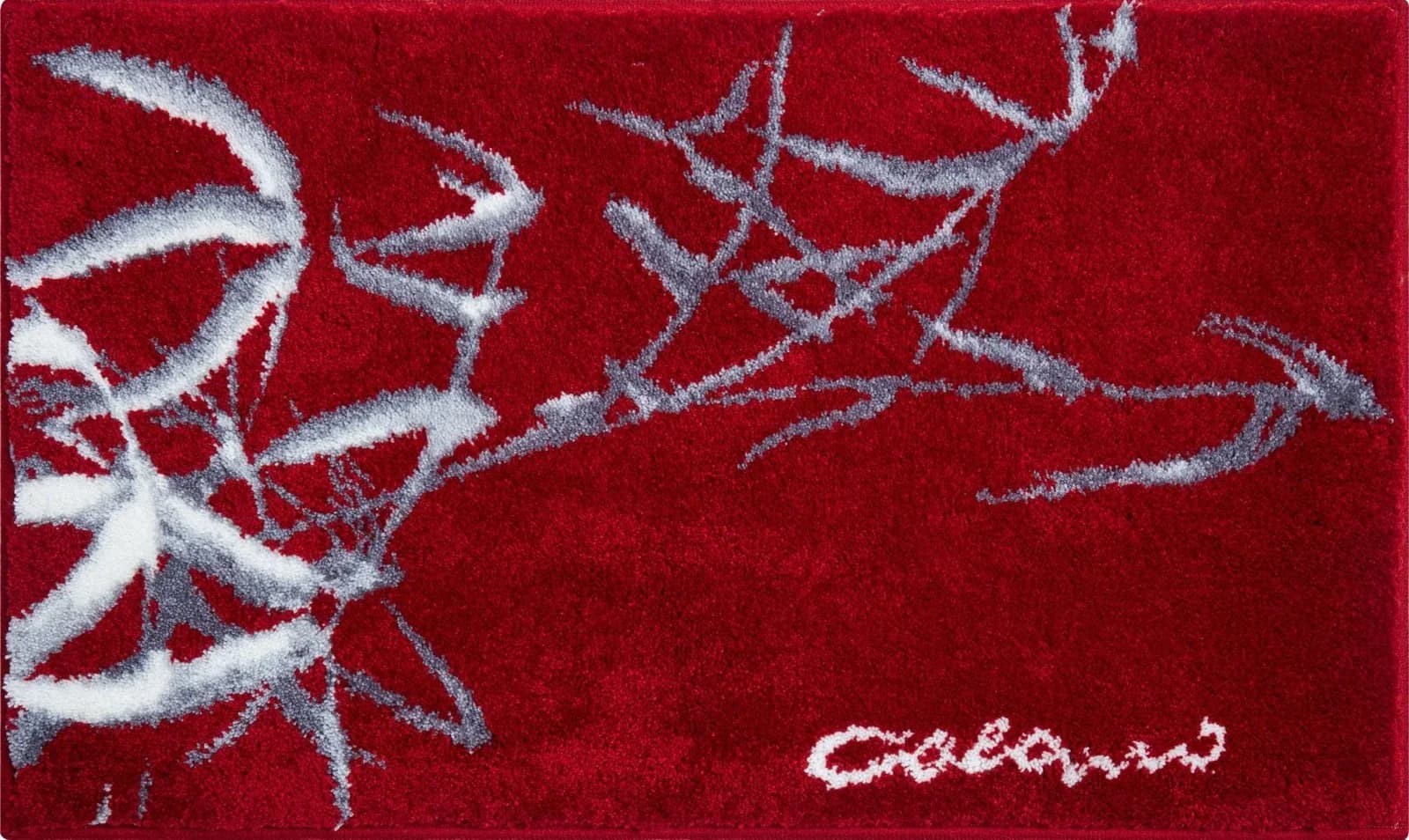 Badematte Colani 23 Polyacryl Rot