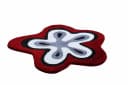 COLANI Badematte "Colani 1" Rot Organisches Design Bild 3