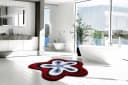 COLANI Badematte "Colani 1" Rot Organisches Design Bild 5