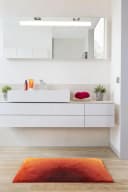 Grund Badematte Sunshine Orange Rutschhemmend Kunstfaser Bild 4