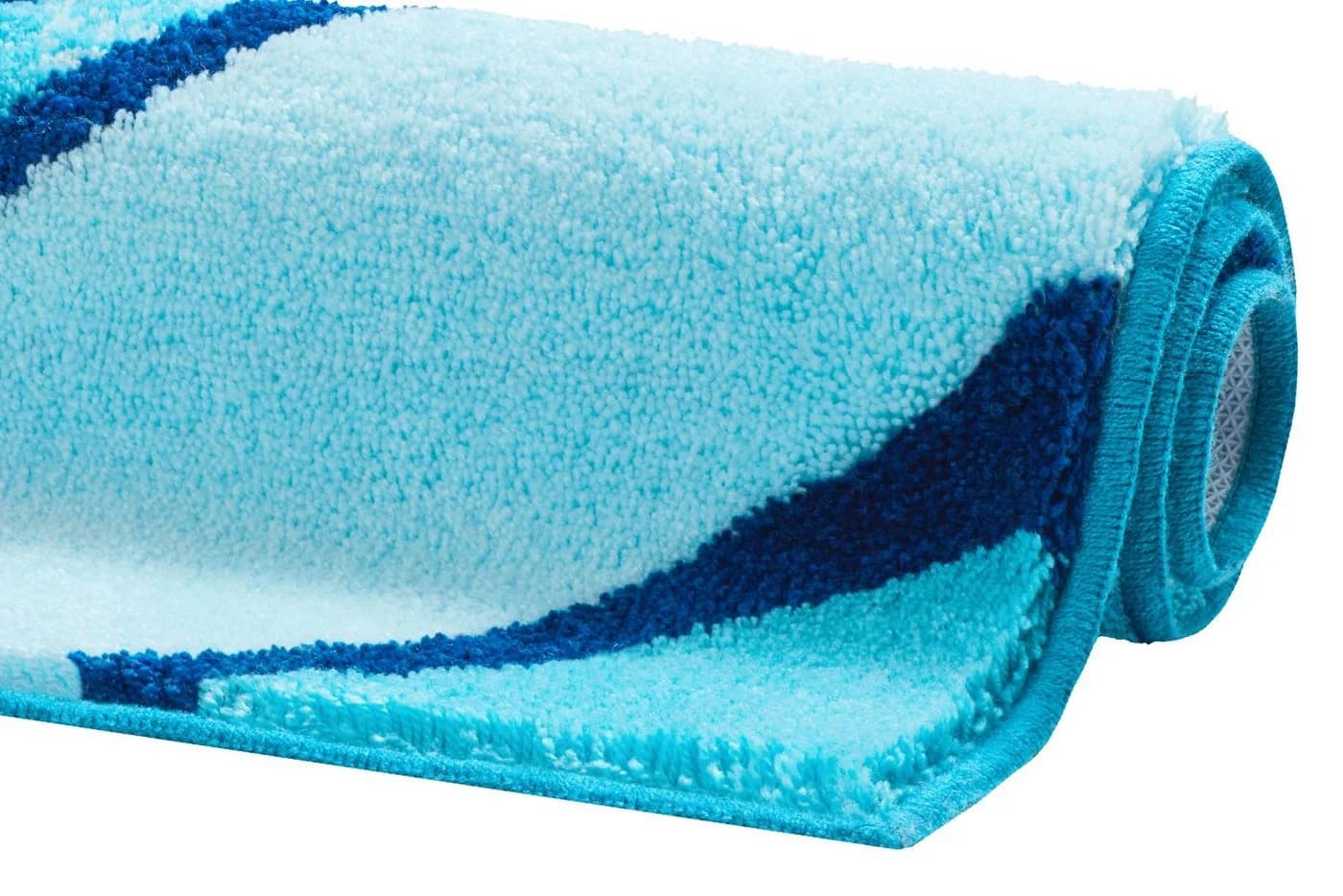 Grund Badematte Belize Rund Türkis Polyacryl - Bild 3