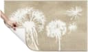 Grund Badematte Pusteblume Beige Polyacryl Rutschhemmend Bild 3