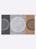 HEINE HOME Badematte Grau-Taupe Rechteckig 45x50 cm Bild 1