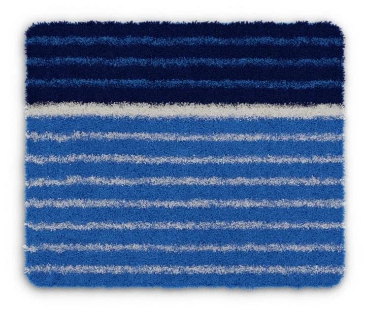 BATEX Badematte Tandea Blau 50x60cm Polyacryl