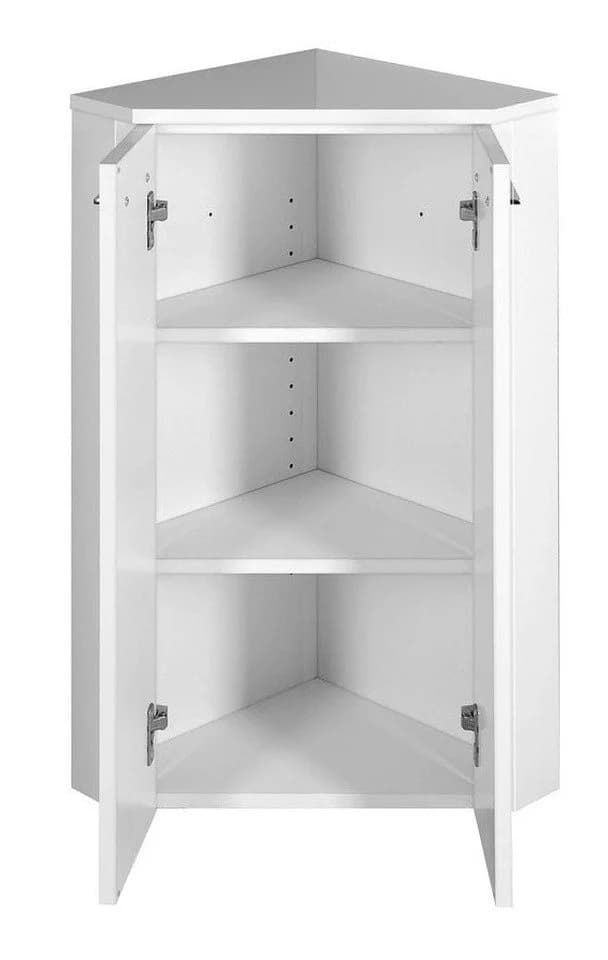 Aqualine Eckschrank Weiß MDF/laminiert - Bild 3