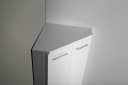 Aqualine Eckschrank Weiß MDF/laminiert Bild 5