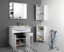 Aqualine Eckschrank ZOJA/KERAMIA FRESH 35x76x35cm Weiß Bild 3