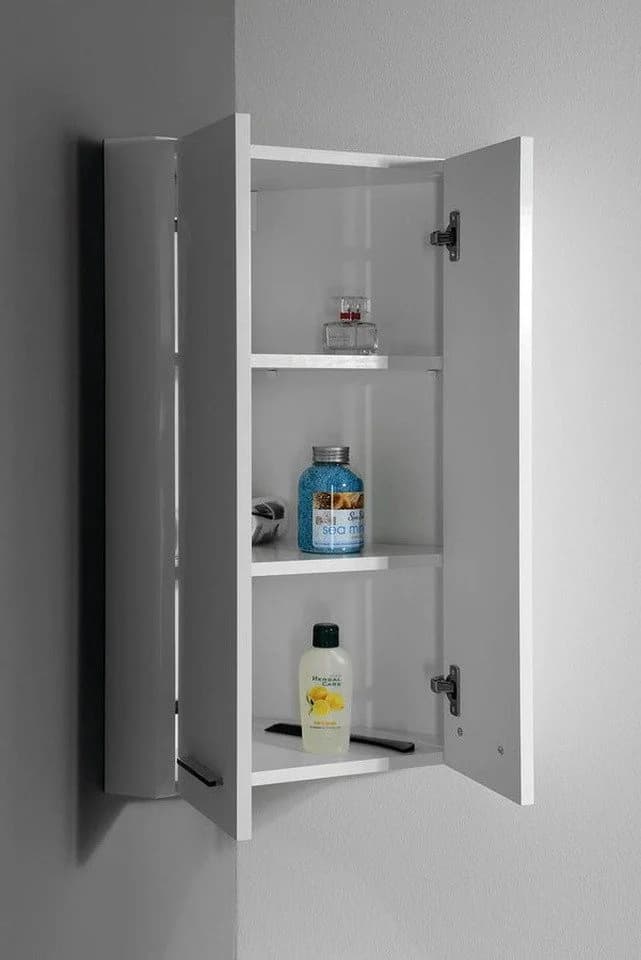 Aqualine Eckschrank ZOJA/KERAMIA FRESH 35x76x35cm Weiß - Bild 4