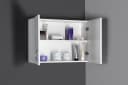 Aqualine Seitenschrank KERAMIA FRESH Weiß Bild 3