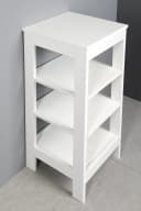 Aqualine Seitenschrank ETIDE weiß matt mit Ablagen Bild 4