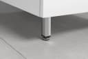 Aqualine Waschbeckenunterschrank Weiß MDF Bild 3